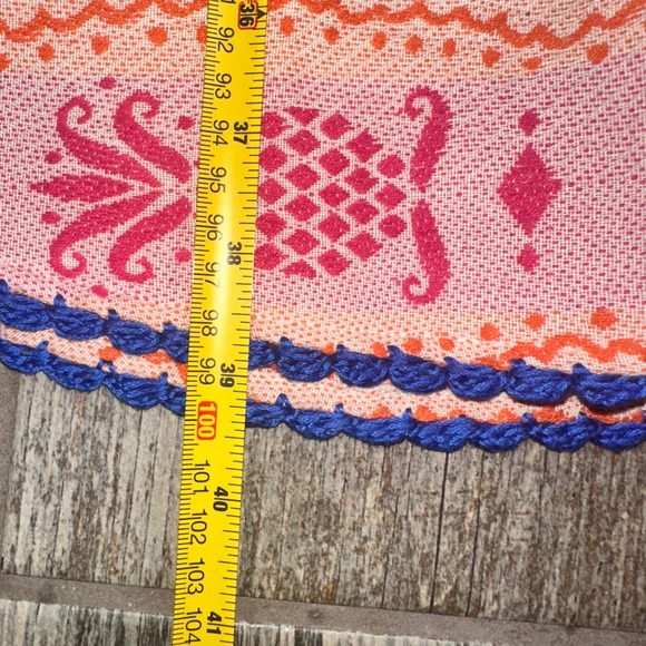 FARM Rio Multicolored Pineapple Jacquard Chemise Dress‎ Cover Up Size S NEW - Picture 7 of 10